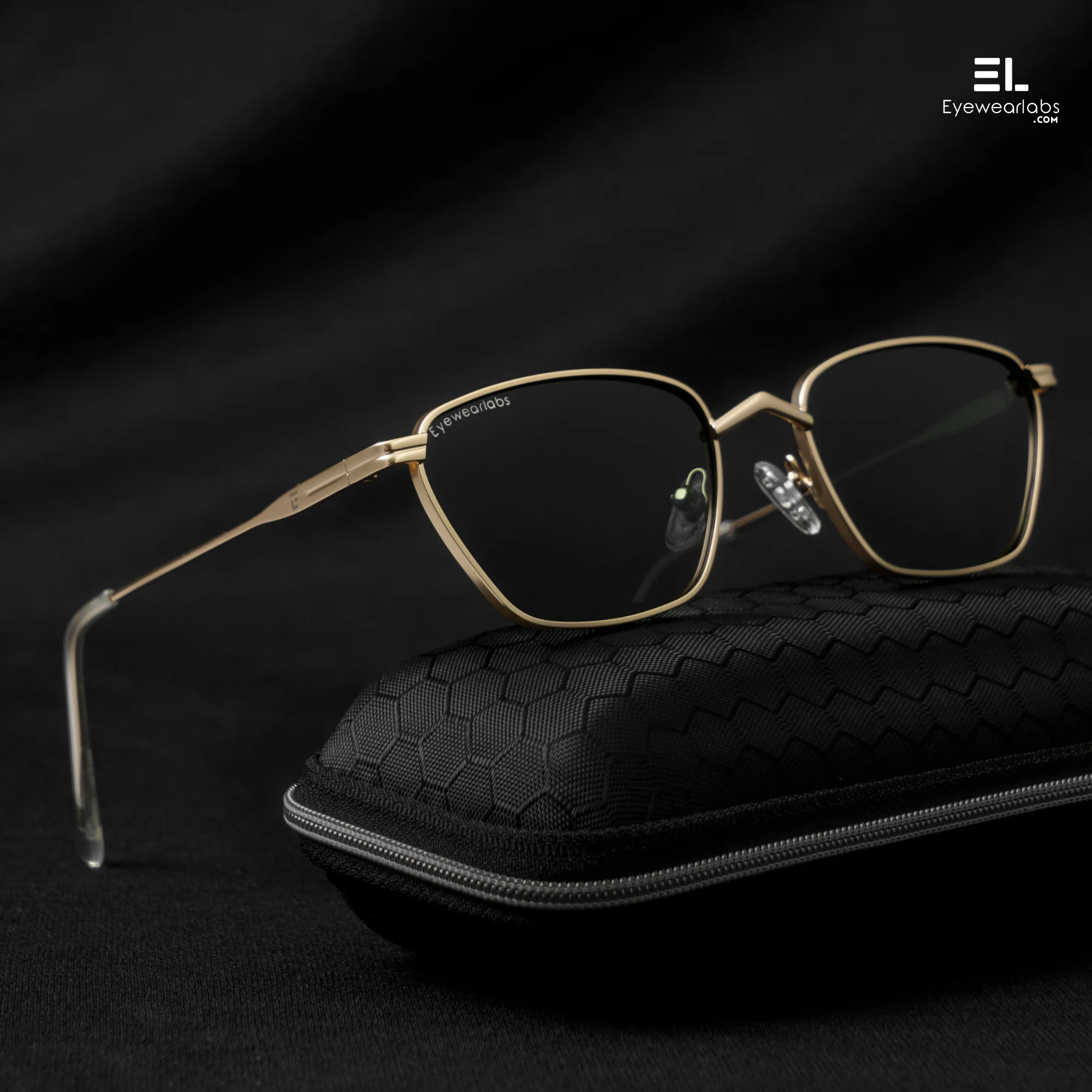 Andrew Yellow & Andrew Black Gold - Set of 2 Couple Sunglasses - Image 3