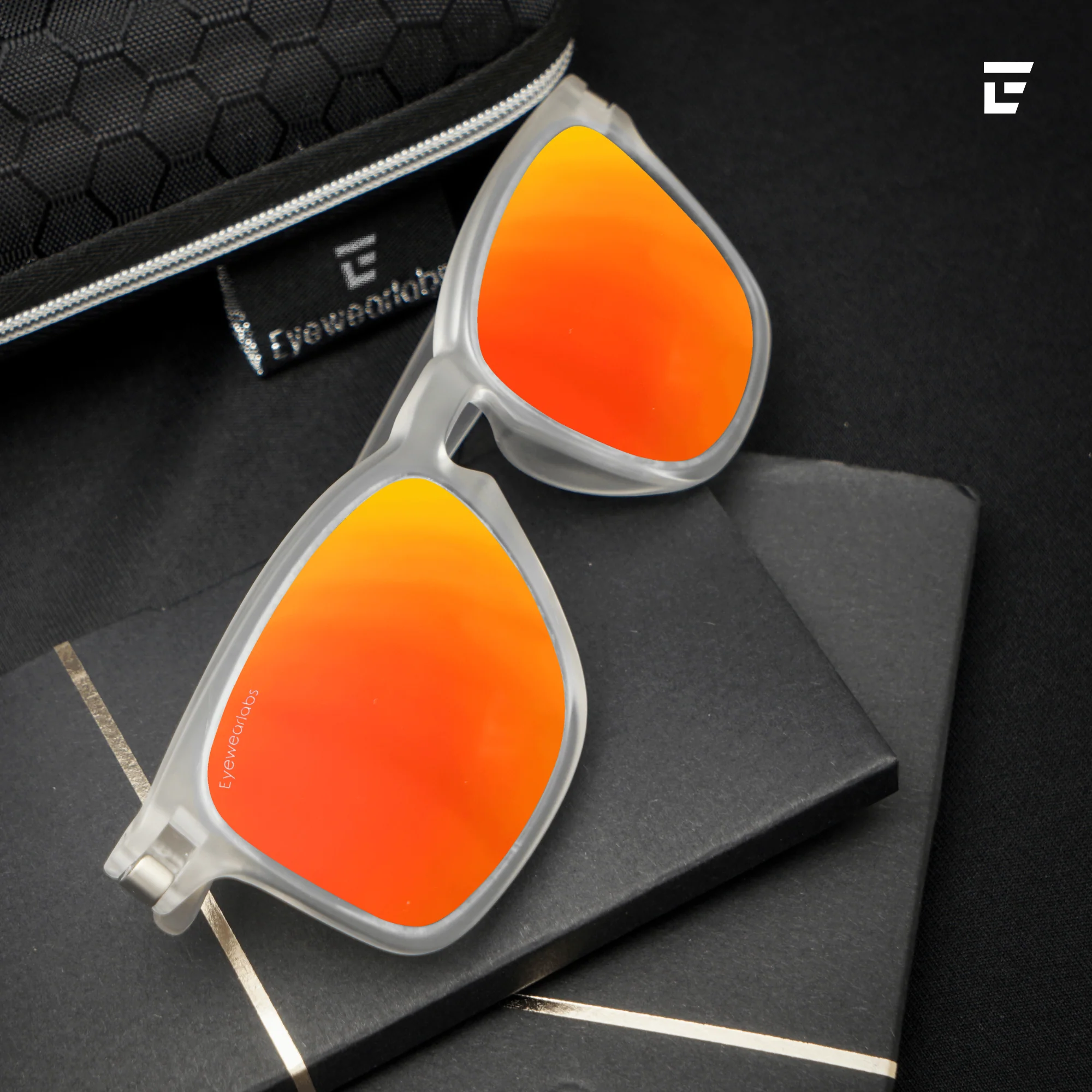 Crystal Orange Mirror Prescription Lens - Image 3