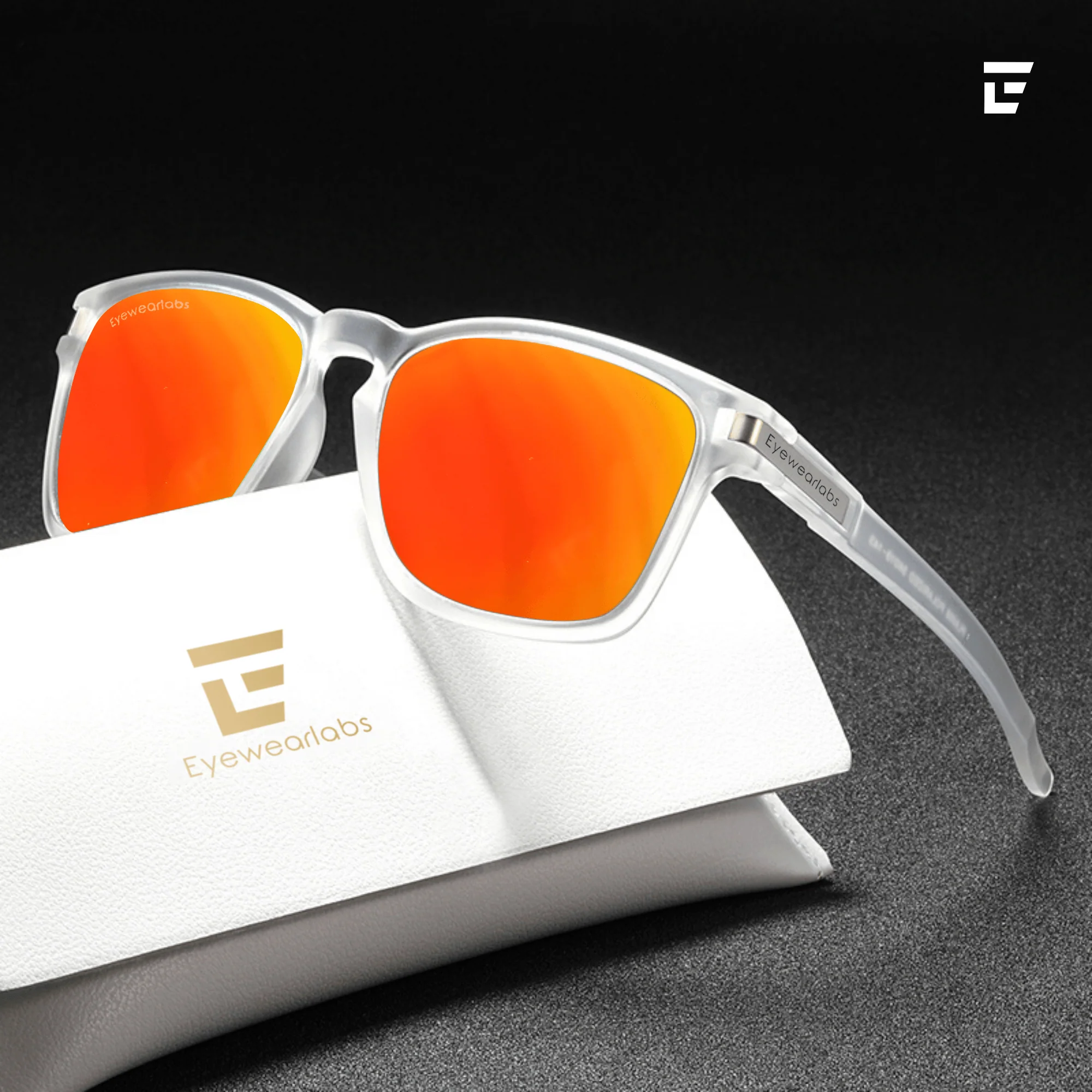 Crystal Orange Mirror Prescription Lens - Image 4