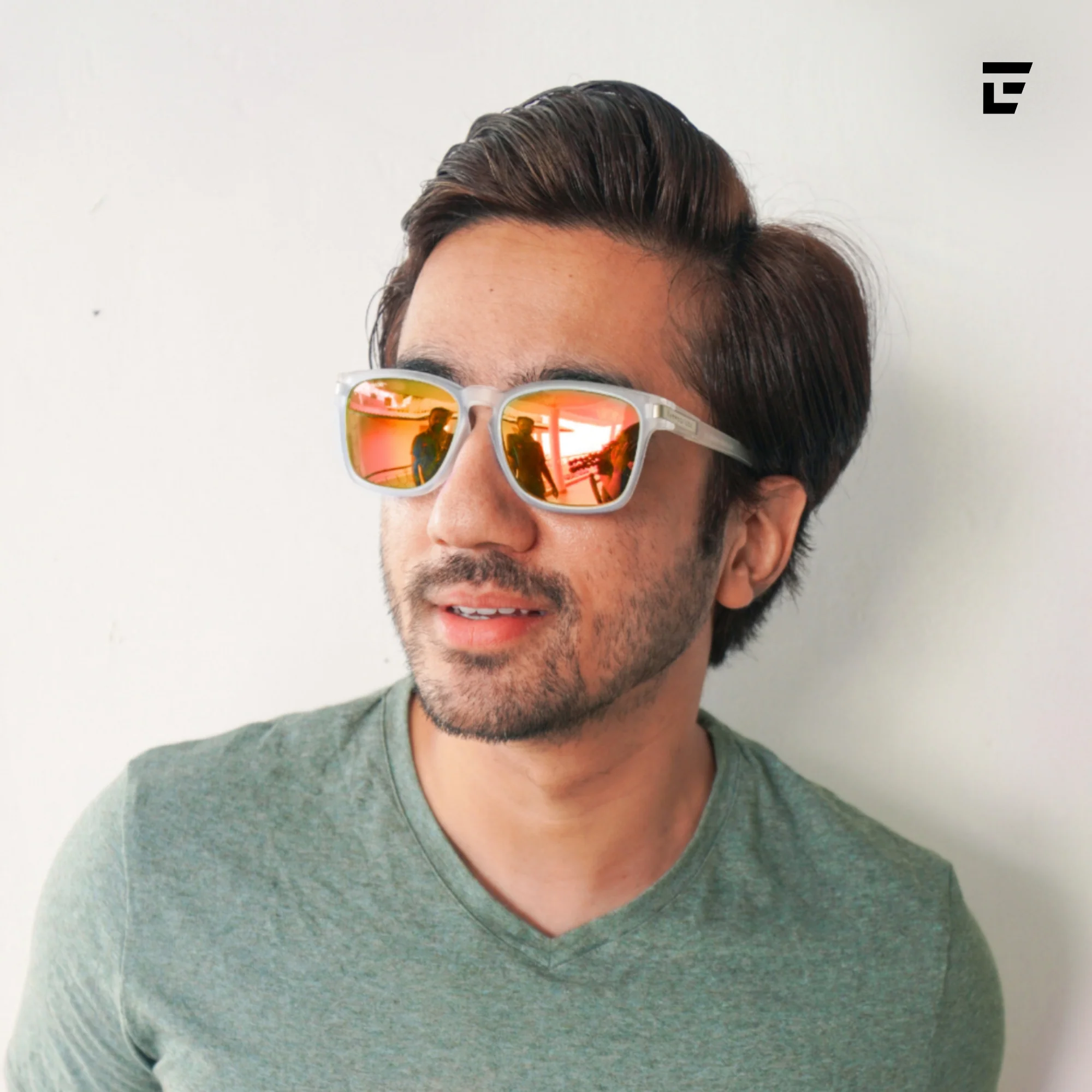 Crystal Orange Mirror Prescription Lens - Image 6