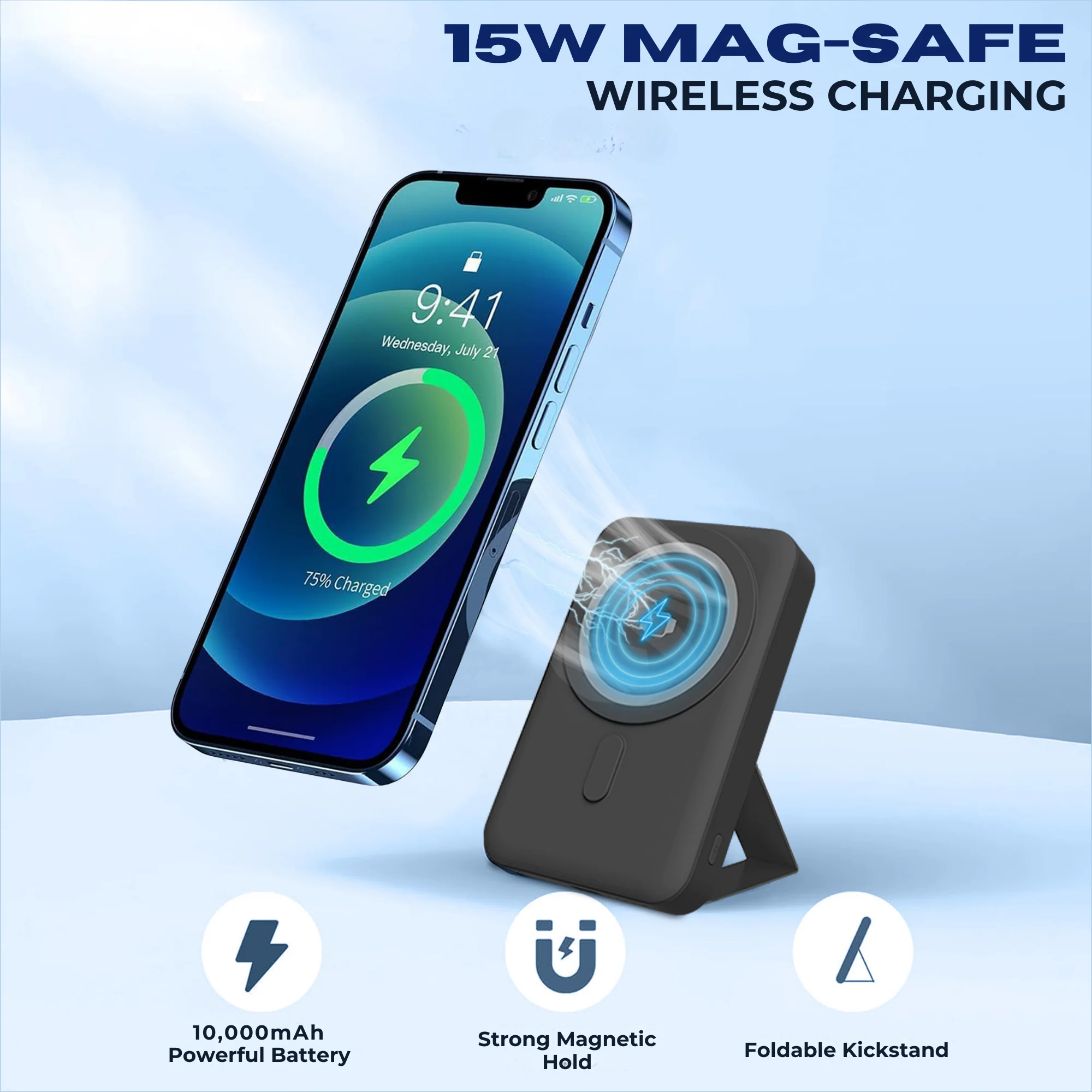 NanoZap 10K Wireless & Wired Power Bank - Image 4
