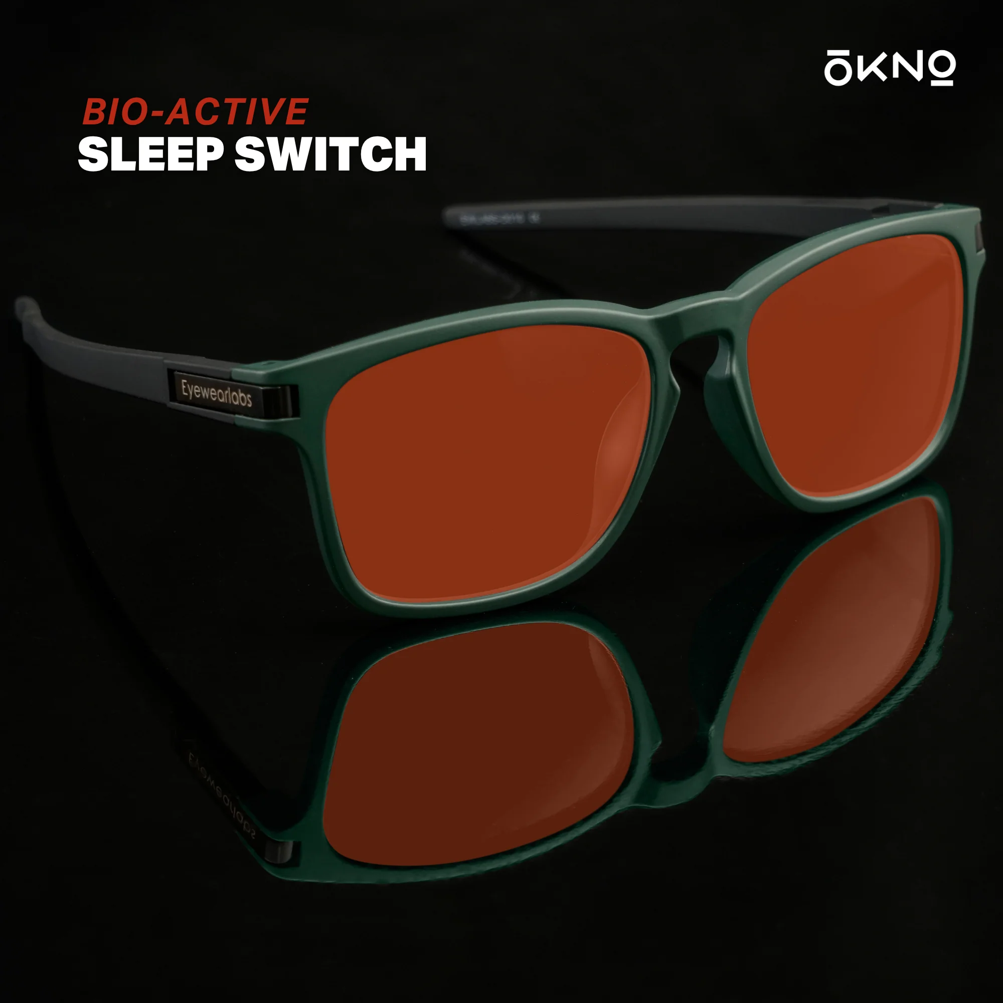 Olive | Deep Sleep & Fatigue Relief Glasses - Image 12