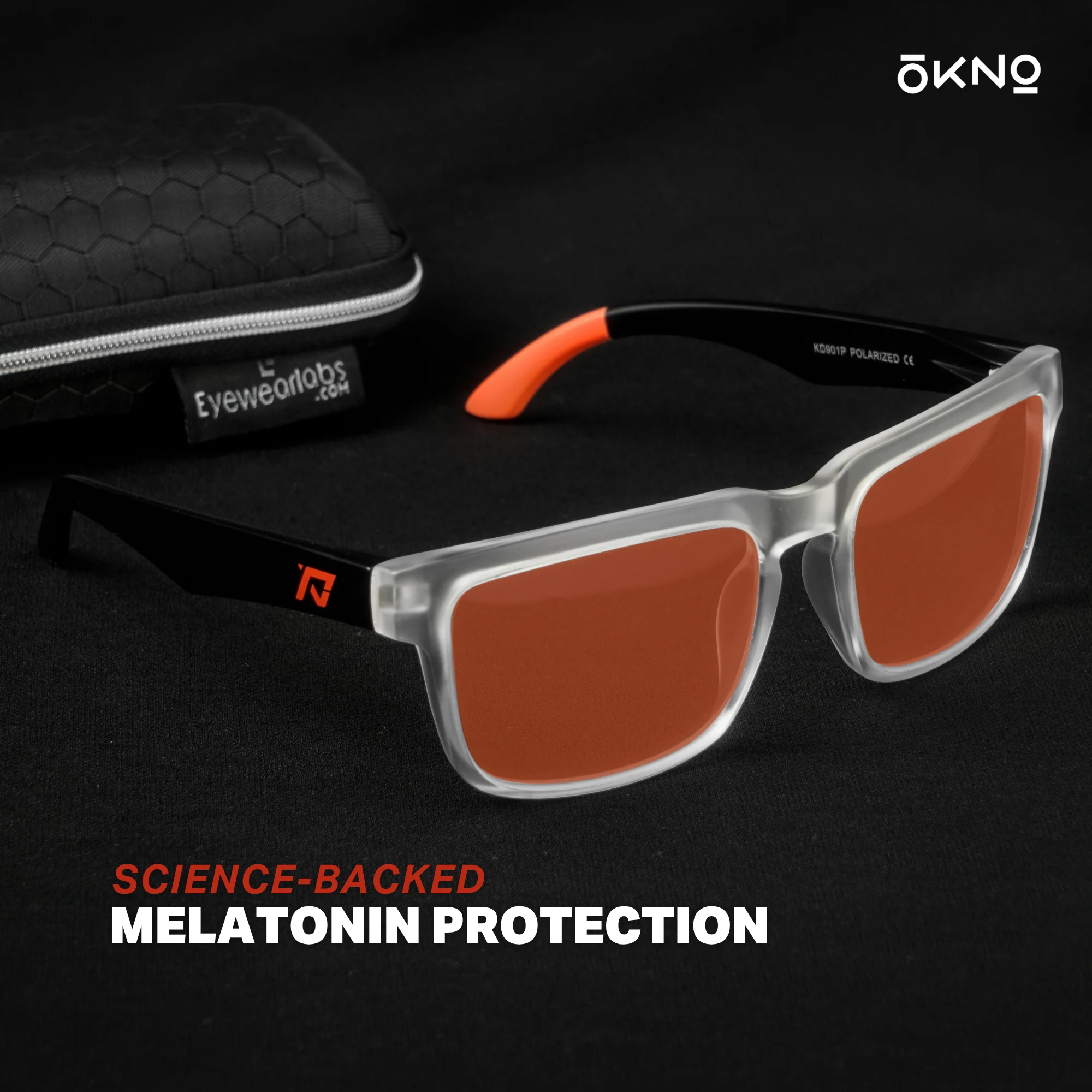 Tornado Black | Deep Sleep & Fatigue Relief Glasses - Image 10