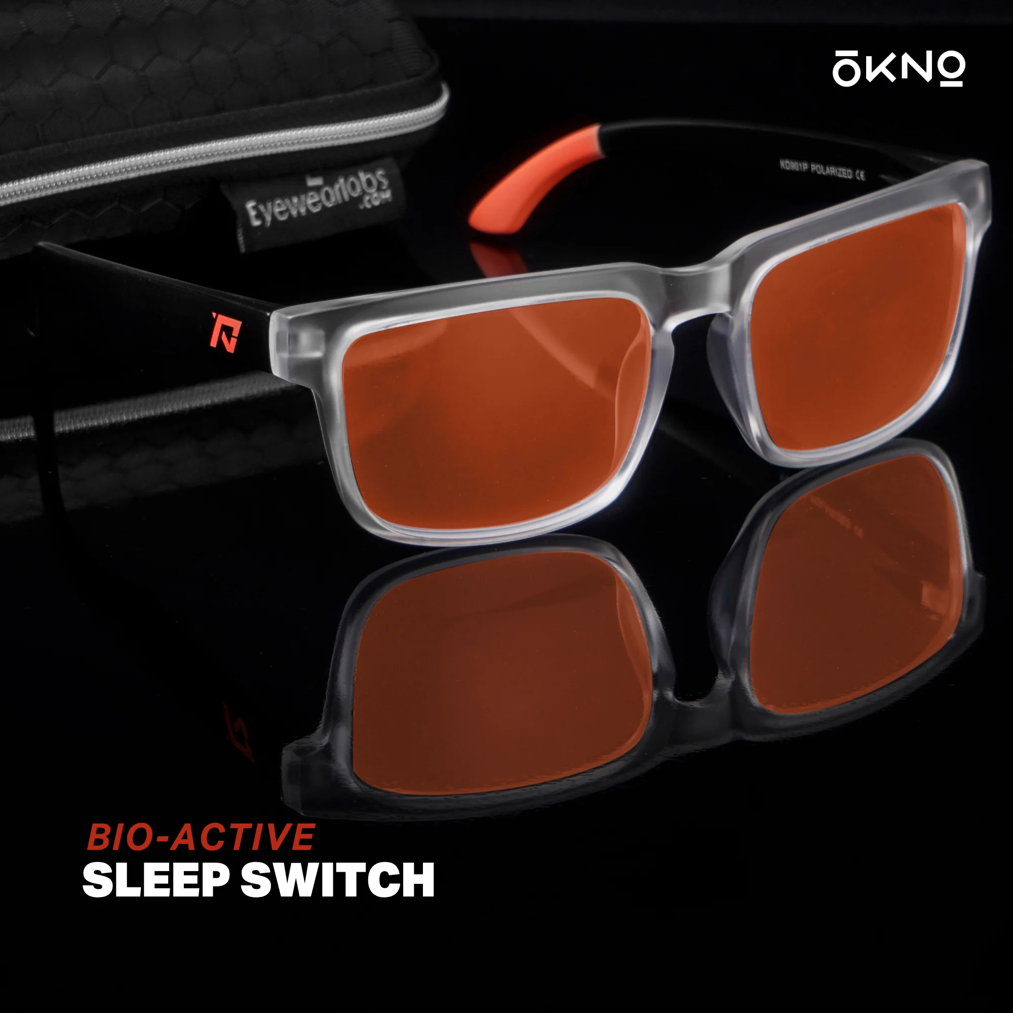 Tornado Black | Deep Sleep & Fatigue Relief Glasses - Image 12